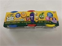 (24x bid) Crayola 3 Pk Silly Scent Dough