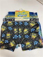 (20x bid) Spongebob 4 Pk Boys Underwear Size 8