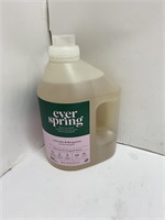 (4x bid) Ever Spring 100 Oz Laundry Detergent
