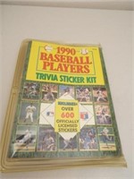 1990 Baseball Stickers