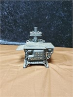 Queen miniature advertisement cast iron stove.