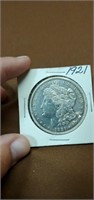 1921 P Morgan Silver Dollar