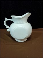 White McCoy pitcher approx 8 inches tall