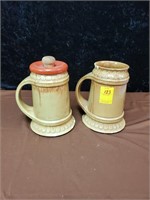 Pair of McCoy stein with chips