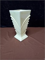 McCoy pottery vase approx 10 inches tall pale