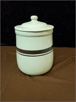 McCoy canister with lid approx 9 inches tall