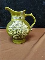 McCoy pottery pitcher approx 9 inches tall
