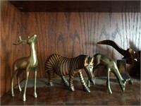 Lot: Decorative Animals & Bookends