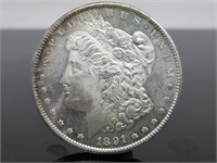 1891- S Morgan Silver Dollar