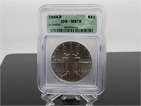 1984 - P Olympic $1 Silver Commemorative Coin