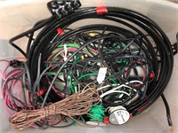 Large Lot of wires and cables