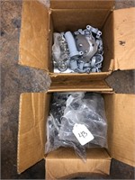 2 Boxes of electrical hardware