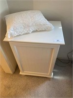 Lift-Top Hamper & pillow