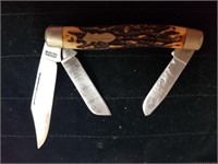 Schrade 3 Blade Knife