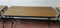Folding table  60 x 24 inches