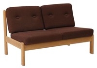 SWEDISH MID-CENTURY MODERN TWO-SEAT SOFA