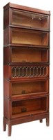 GLOBE-WERNICKE LEADED 6-STACK LAWYER'S BOOKCASE