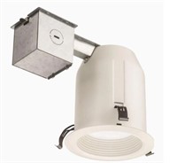 Juno 4-in LED White Ic Baffle Recessed Light Kit