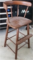 child's high chair