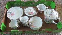(6) Piece tea set marked Fuji China Made in
