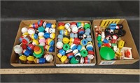 3 Boxes of Vintage Fischer Price Toys