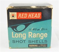 Red Head 410 ga. Shotgun Shells & Box