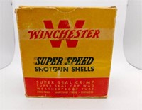 Winchester Super Speed 12 ga. Shotgun Shells & Box