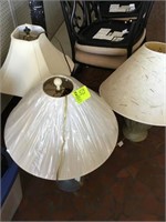 group of 3 lamps 29" tall