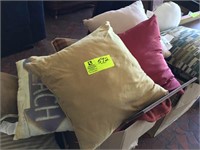 group of pillows
