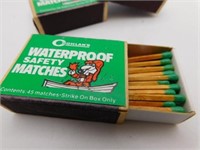 COCHLAN'S WATERPROOF MATCHES -3 BOXES
