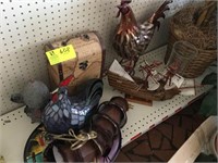 rooster & decorative items
