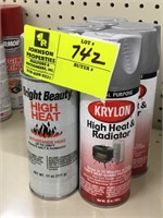 3-krylon high heat paint (silver)