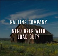 Hauling Company--Need Help With Load Out?