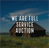 We are a Full Service Auction Company