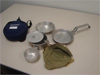 Outdoor Camping Equipment and Canteen