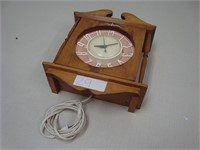 Wooden Clock - 9" x 11.5"