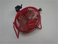 Small Portable Red Fan