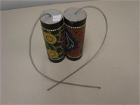 Pair of Cylindrical Noise Makers
