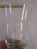 Princess House Pitcher? & Ship Etched Glasses
