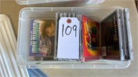 Boxes of CD’s/Cassette Tapes