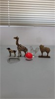 Lot of toy animals