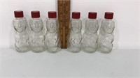 6  BO-BO the Clown bottles-4 oz bottles