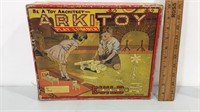 Antique  Arkitoy play lumber building set, in