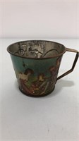 Vintage kettle cup sand toy