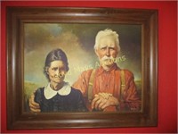 Leslie Emory Vintage Americana Framed Art