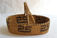 Pima Papago Small Handle Basket