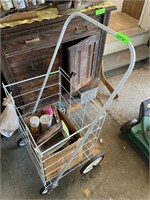 Collapsible Trolley & Gardening Supplies
