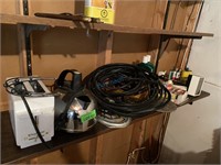 SHELF LOT: Kettle, Toaster, Etc.