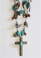 21 1/2" Linked Charm Necklace