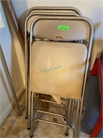 (3) Samsonite Folding Chairs